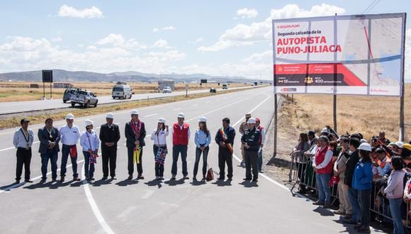 El tramo de 19 km fue inaugurado en Puno. (Foto: Difusión)