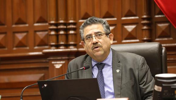 Manuel Merino aseguró que la Mesa Directiva no es responsable de la votación de las 9 bancadas. (Foto: Difusión)