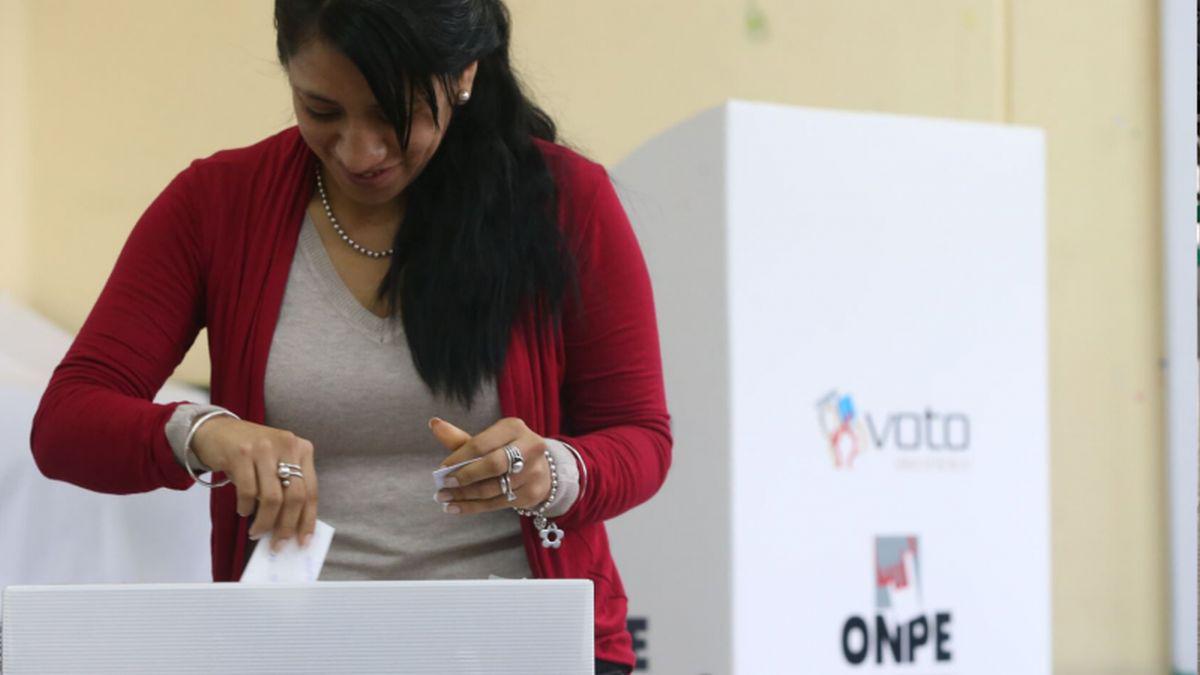 La jornada electoral se realizará desde las 8:00 a.m. hasta las 4:00 p.m. (Foto: Andina)