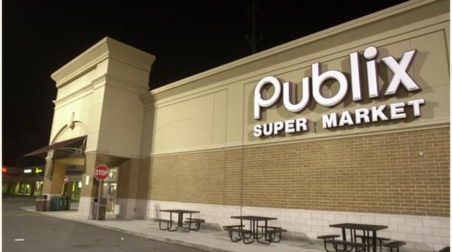 Publix Super Markets, puesto ocho con ingresos de US$ 32,600 millones y 180,000 empleados.