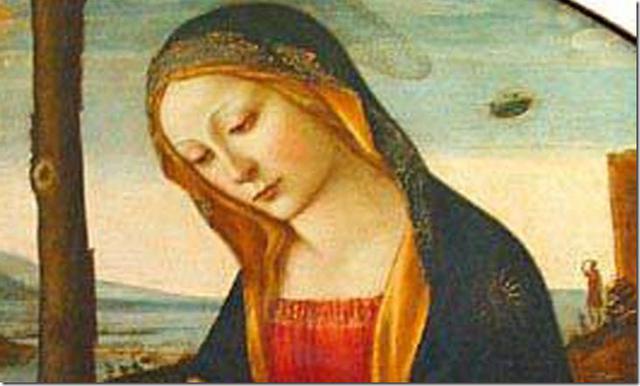 8. OVNI en una obra del siglo XV