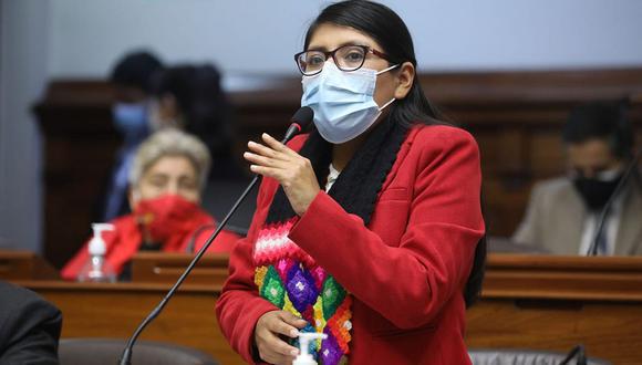 La congresista Margot Palacios dijo que no hay seguridad en las vacunas contra el COVID-19. (Foto: archivo Congreso)