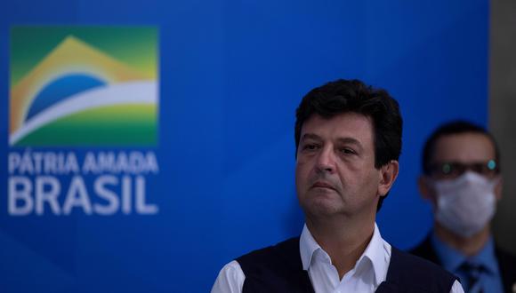 El ministro brasileño de Salud, Luiz Henrique Mandetta. EFE/ Joédson Alves