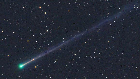 El cometa verde únicamente pasa cerca a la Tierra cada 50 mil años (Foto: Cometography)