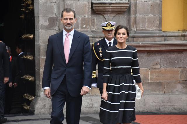 Los reyes de España cumplen una visita de Estado al Perú para renovar los vínculos históricos-culturales, económicos y de cooperación entre ambos países. (FOTO: Twitter @UNMSM_)