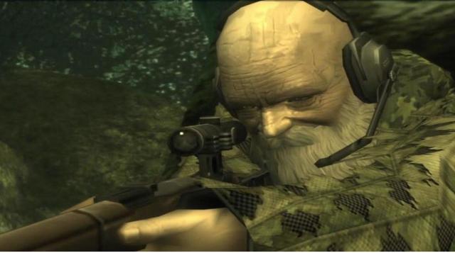 Que no te engañen las pintas de este apacible jubilado con un rifle de francontirador.