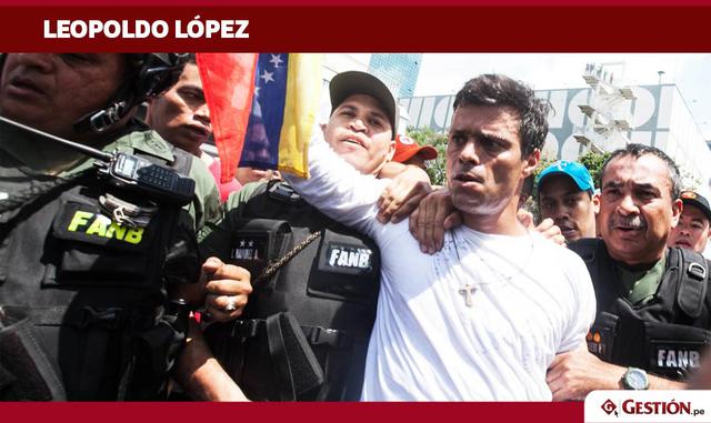 Es el preso político más prominente de Venezuela. Fue arrestado en 2014 y más tarde condenado a casi 14 años de prisión por presuntamente incitar a la violencia en protestas antigubernamentales aquel año. El tribunal argumentó que su pena de cárcel incluy