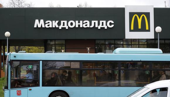 “El negocio en Rusia ya no es sostenible, ni es consistente con los valores de McDonald’s”, afirmó la compañía en un comunicado. EFE