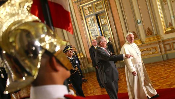 Papa Francisco - PPK. (Foto: Presidencia)