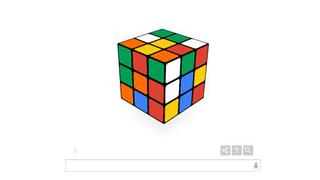 Google celebra los 40 años del cubo de Rubik con un doodle interactivo