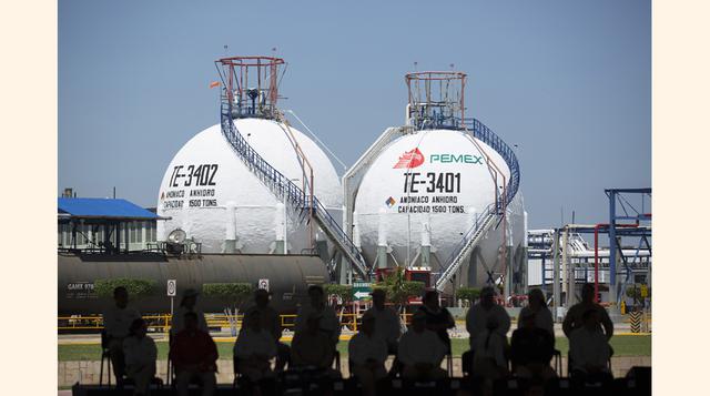 Petróleos Mexicanos,  3.6 millones de barriles de petróleo crudo. (Foto: Bloomberg)