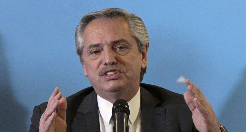 Fernández recibió el país con una economía en recesión desde abril de 2018. (Foto: AFP)