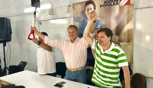 FOTO 1 | Jorge Muñoz. El alcalde de Miraflores lanzó su candidatura a la alcaldía de Lima con el partido Acción Popular. (Foto: Andina)