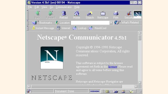 NetScape. La compañía Netscape Communications, creada por Marc Andreessen, lanzó en 1994 este navegador, el primero de corte comercial. En el 2003, AOL anunció el cierre del explorador para dar potenciar Internet Explorer.