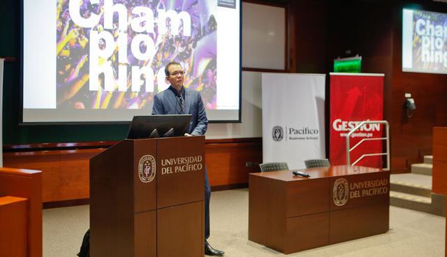 FOTO 7 | Ranking de Innovación. “Esta es una realidad investigada en el mundo de los negocios, pero no conocida por la gente en nuestra región”, aseveró Cateriano tras lamentar la falta de países latinoamericanos en el último ranking de innovación de Bloomberg. “Tenemos recursos, personas inteligentes e infraestructura, pero quizás falte más ‘championing’”. (Foto: USI)