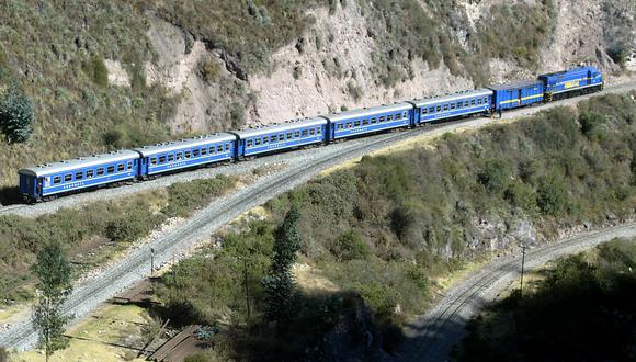 Ferrocarril Transandino S.A. aún no autorizan operación de trenes en ruta Ollantaytambo-Machu Picchu, en Cusco. (Foto: Andina)