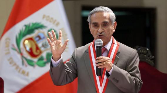 Duberlí Rodríguez. Cargo: Expresidente del Poder Judicial.  Vinculación: Renunció al cargo tras publicarse la conversación entre su asesor  de prensa, Luis Días, y el Walter Ríos.