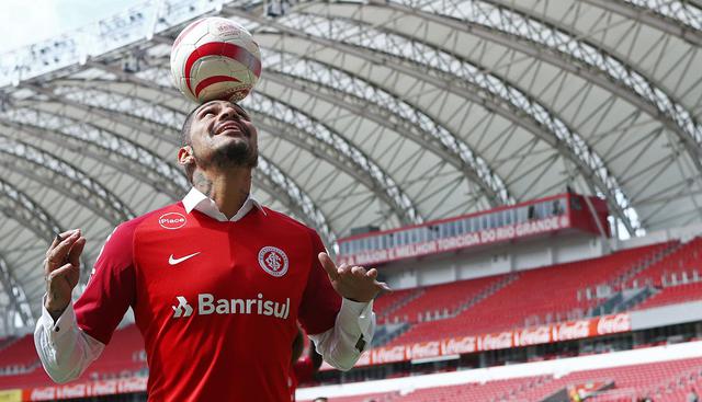 12 de agosto de 2018, Inter de Porto Alegre anuncia el fichaje de Guerrero por las próximas dos temporadas. (Foto: EFE)