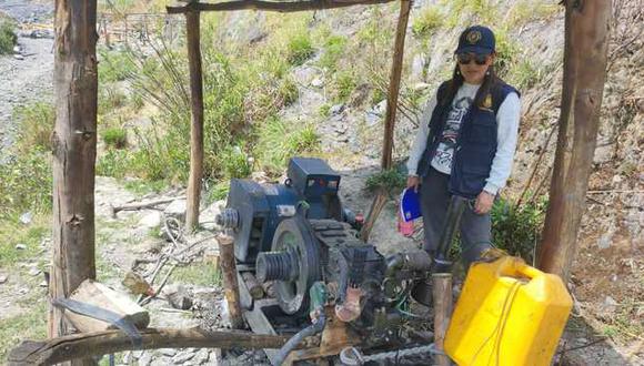 De acuerdo a las pesquisas, mineros ilegales invadieron la quebrada del río Pumachaca en búsqueda de oro. Foto: Fiscalía