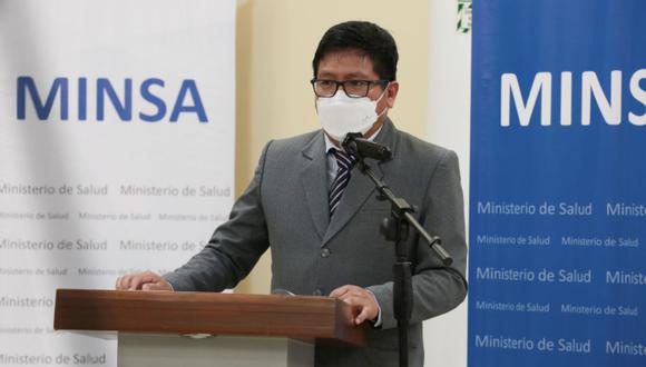 López Peña es el tercer ministro de Salud del actual Gobierno. (Foto: Minsa)