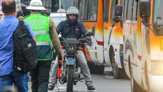 MTC anuncia que licencias de motos estarán incluidas en el Sistema Nacional de Conductores