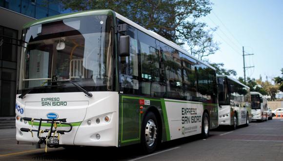Además de buses a diésel y GNV, la ATU permitirá el ingreso de buses híbridos y eléctricos al SIT. (Foto: Municipalidad de San Isidro)