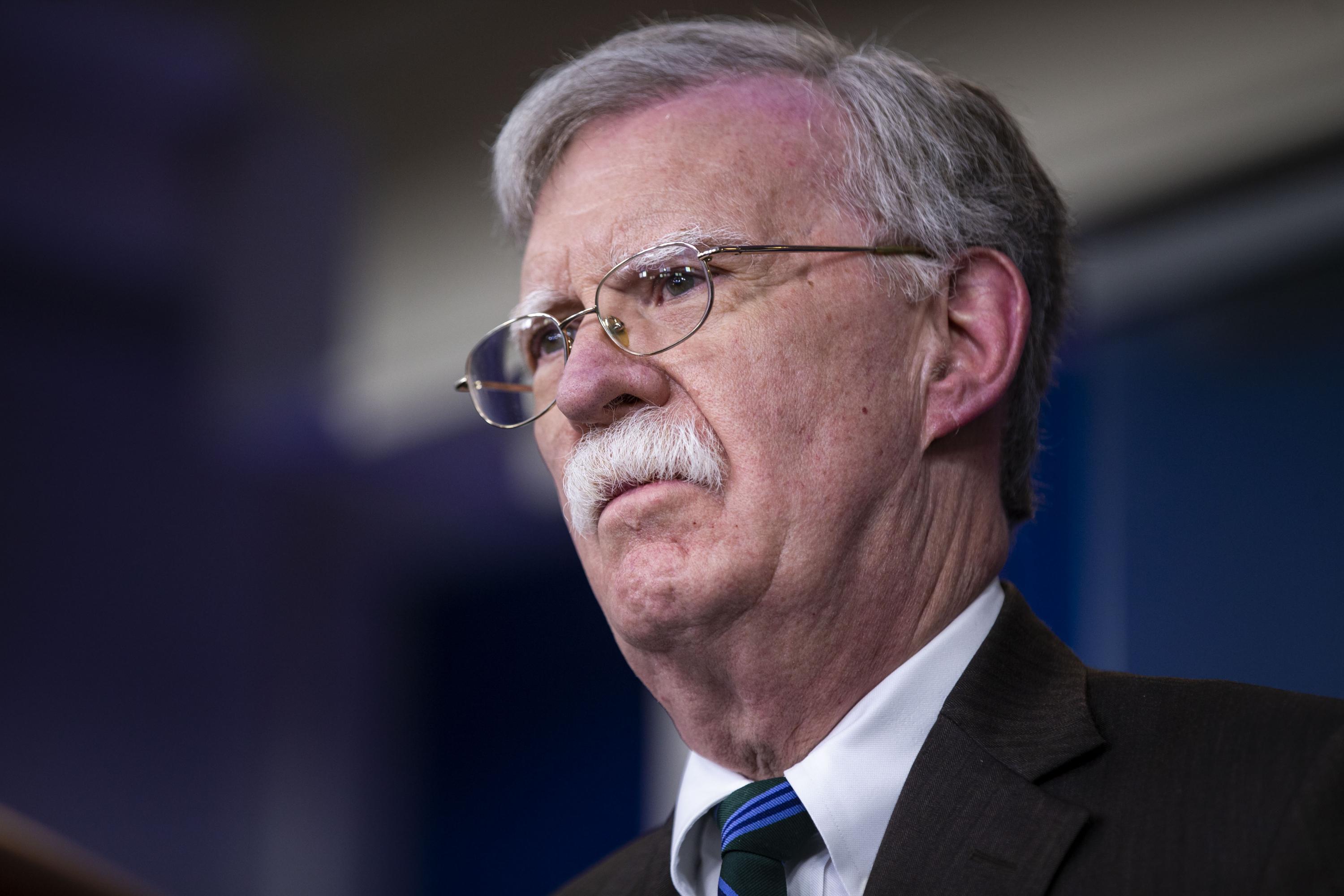 John Bolton, consejero de Seguridad Nacional de la Casa Blanca.