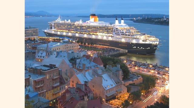 El Queen Mary II cubre la travesía transatlántica entre Southampton y Nueva York con un presupuesto de 700 mlls. de euros (US$970 mlls.) (Foto: Foro)