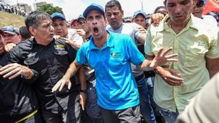 Líder opositor venezolano Henrique Capriles fue inhabilitado para postular a cargos por 15 años