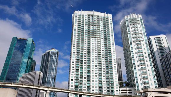 Edificios residenciales en el barrio Brickell de Miami.