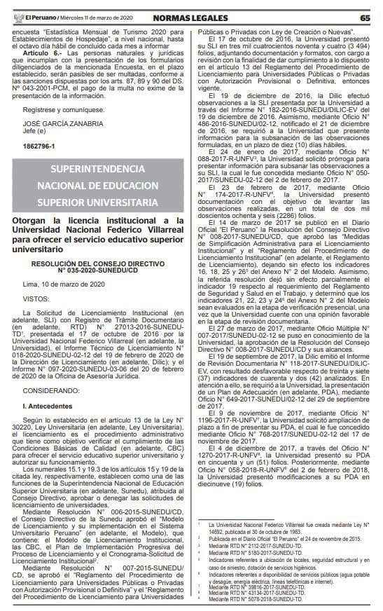 (Captura / Normas Legales)