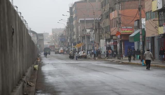 Así luce ahora la avenida Aviación. (Foto: Alessandro Currarino)