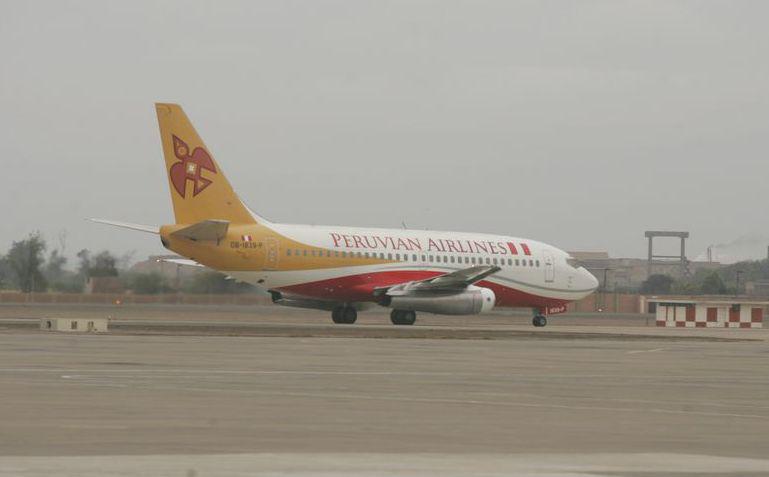 Peruvian Airlines suspendió sus vuelos anoche. (Foto: GEC)