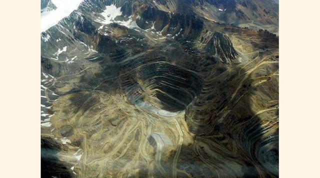 10. Los Bronces, ubicada en Chile.