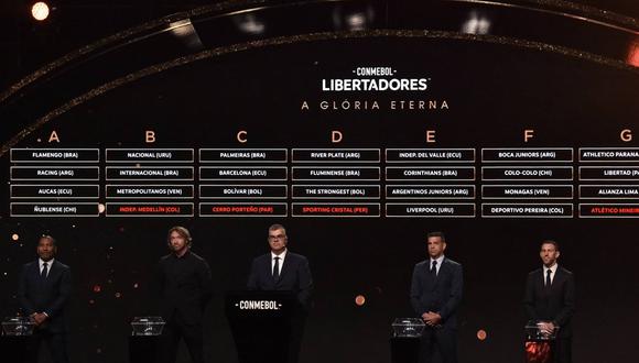 Lista de canales de TV para seguir el sorteo de la Copa Libertadores 2024 en vivo y en directo desde Luque, Paraguay. (Foto: AFP)