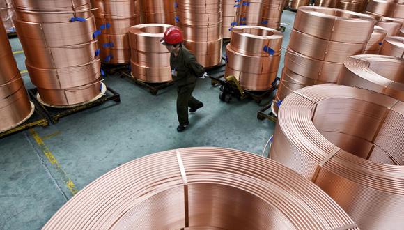 El cobre cotizaba con una baja de más del 25% desde mediados de enero. (Foto: AP)