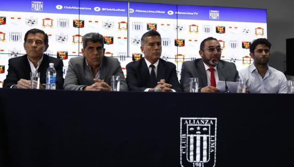 Representantes de los clubes se presentaron en conferencia. (Foto: Giancarlo Ávila / GEC)