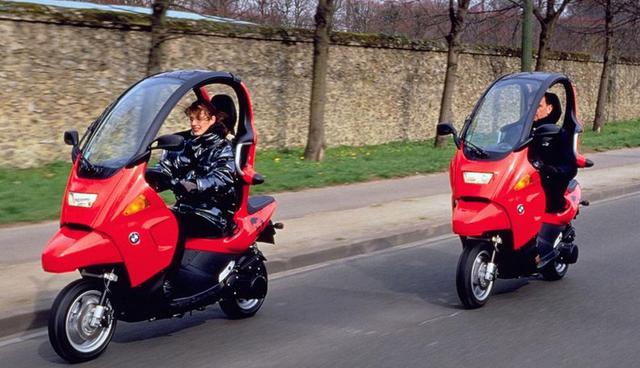 FOTO 6 | Un scooter secreto hecho por BMW duró menos de dos años antes de ser desechado.
