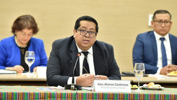 Alex Contreras, ministro de Economía. (Foto: MEF)