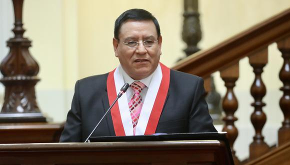 El presidente del Congreso, Alejandro Soto, se encuentra bajo investigación en el Ministerio Público.