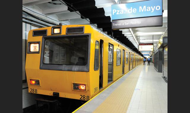 FOTO 6 | Argentina, el &quot;subte&quot; más antiguo y Perú el más reciente  El &quot;Subte&quot; de Buenos Aires fue la primera red creada en Latinoamérica, inaugurada en 1913. Pero, pese a ser los primeros en la región, han ido perdiendo espacio en la c