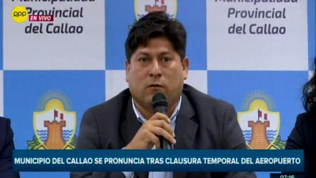 Municipalidad del Callao justifica clausura de aeropuerto Jorge Chávez y responde al MTC (Captura: RPP Noticias)