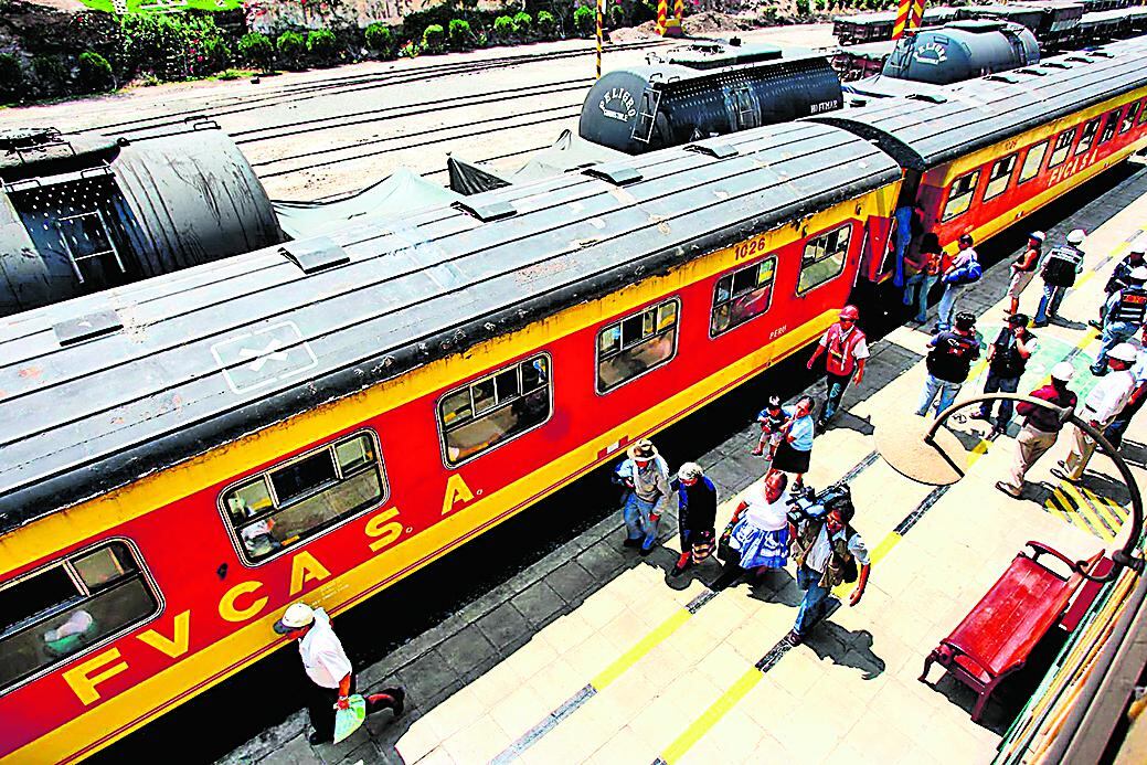 El Ferrocarril Central llevaría carga de perecibles hasta el Mercado Mayorista de Santa Anita