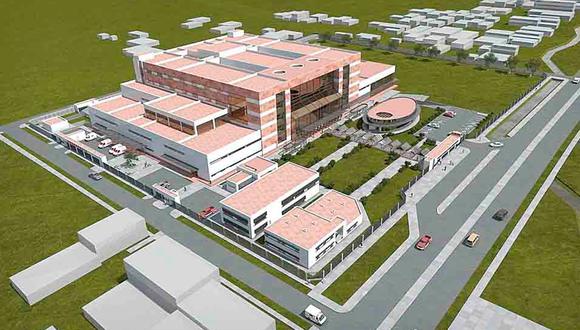 Proyecto del Hospital Regional Manuel Núñez Butrón, en Puno. (Fuente: Contraloría)