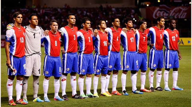 Costa Rica. La selección costarricense jugará su tercer mundial (debutó en el mundial de Italia en 1990), clasificó en las eliminatorias en segundo lugar, después de Estados Unidos. (Foto: Futbolocos)