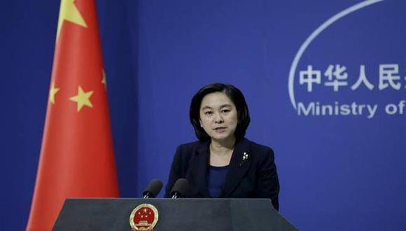 Hua Chunying, portavoz del Ministerio de Asuntos Exteriores de China. (Foto: Reuters)