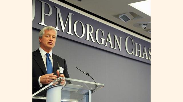 Jamie Dimon, de JP Morgan Chase. Salario en el 2015: US$ 27.6 millones.