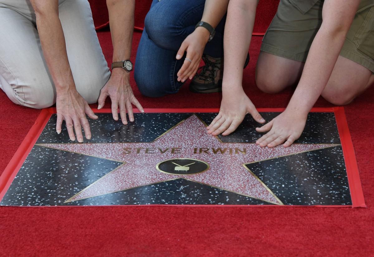 Estrella en el Paseo de la Fama. (Foto: AFP)