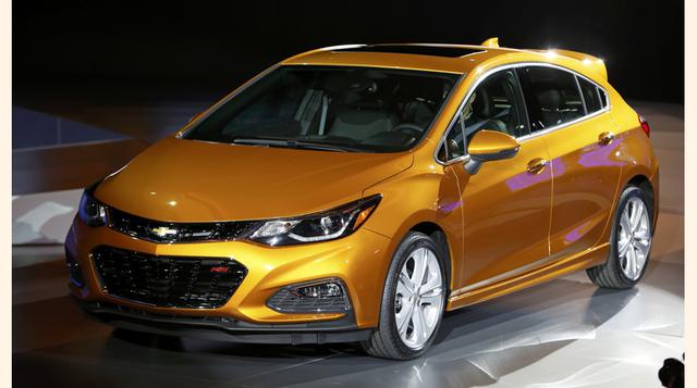 El hatchback Cruze 2016 de Chevrolet también fue presentado en el North American International Auto Show en Detroit, Michigan, el 11 de enero del 2016. (Foto: Reuters)