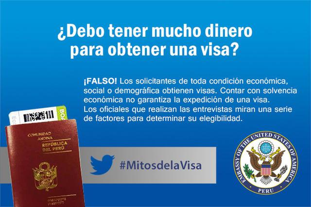 Foto 6 | Recuerda que contar con solvencia económica no garantiza la expedición de una visa.